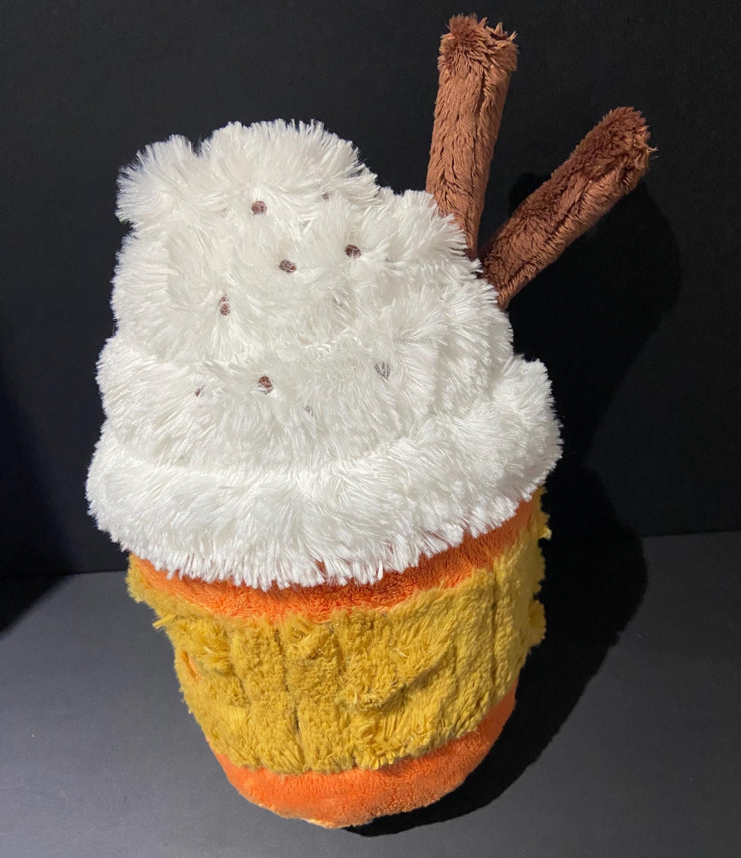 Squishable plush comfort food collection smiling pumpkin spice latte 12 inch