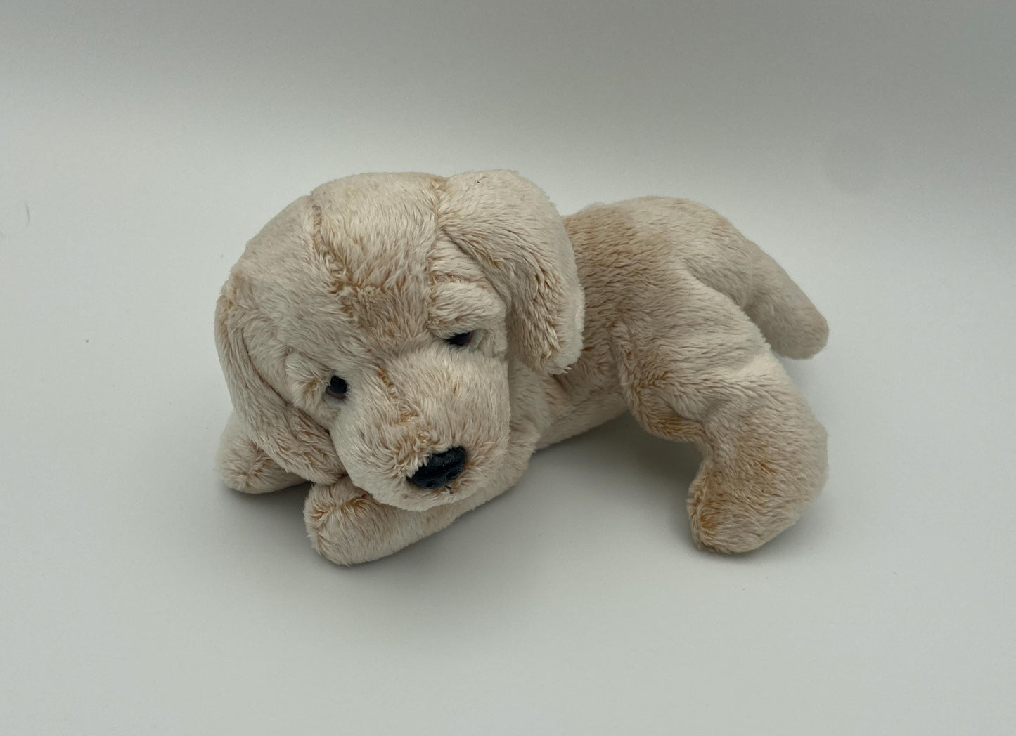 Vintage Russ Berrie Pets Shelley Tan Puppy Dog 6 Inch Plush