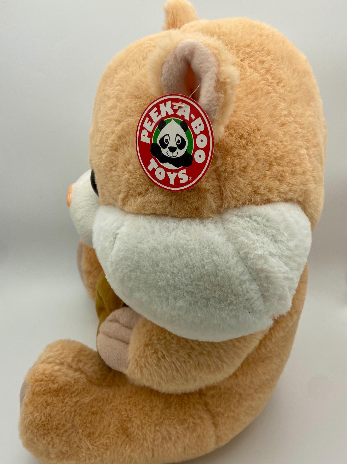 Peek-a-Boo Hillary the Hamster 15" Eating Cookie Soft Plush Hand Picked with Tag