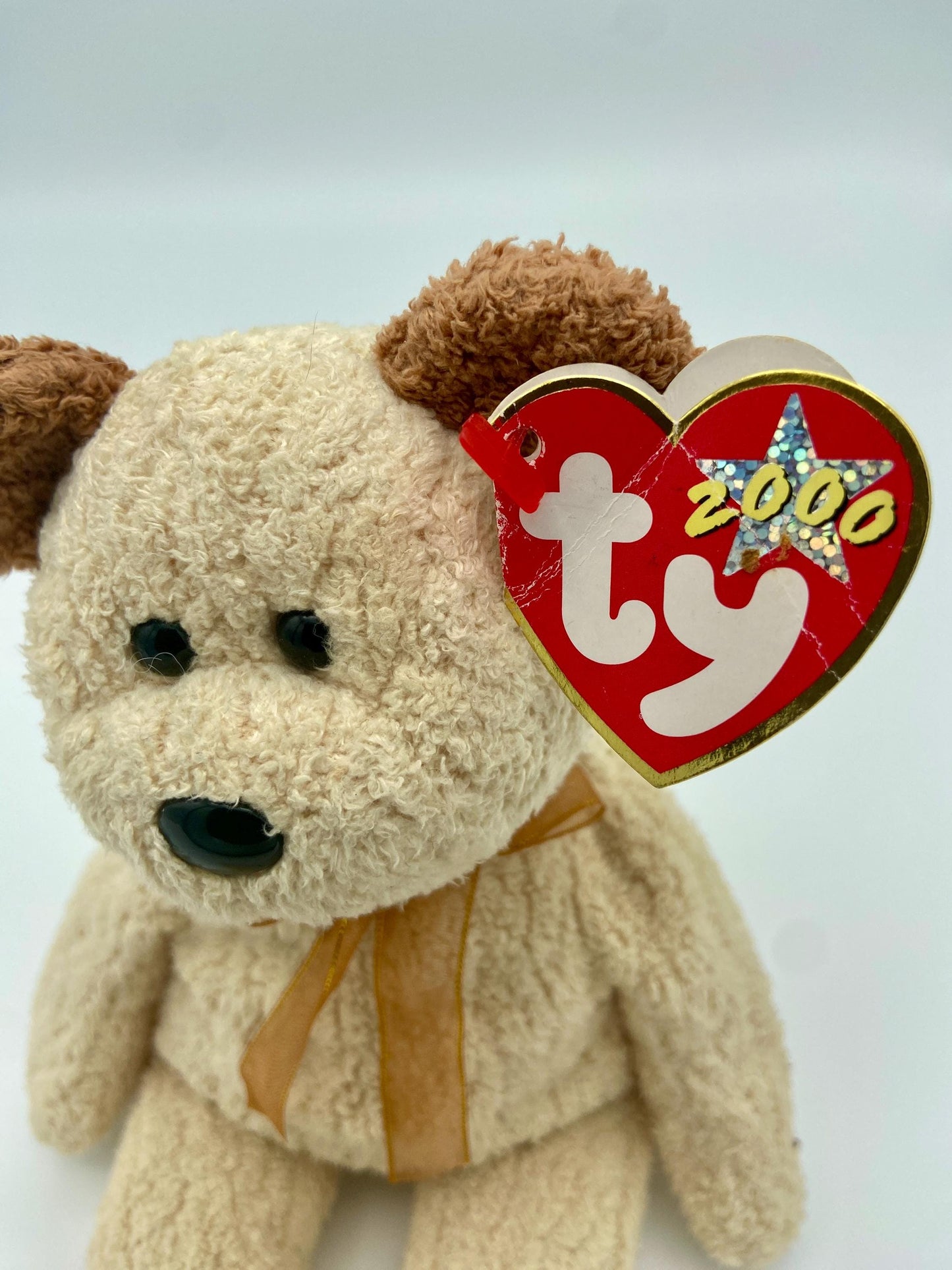 Vintage Ty Beanie Baby - Huggy the 2000 Teddy Bear - Rare Retired Collectible Plush