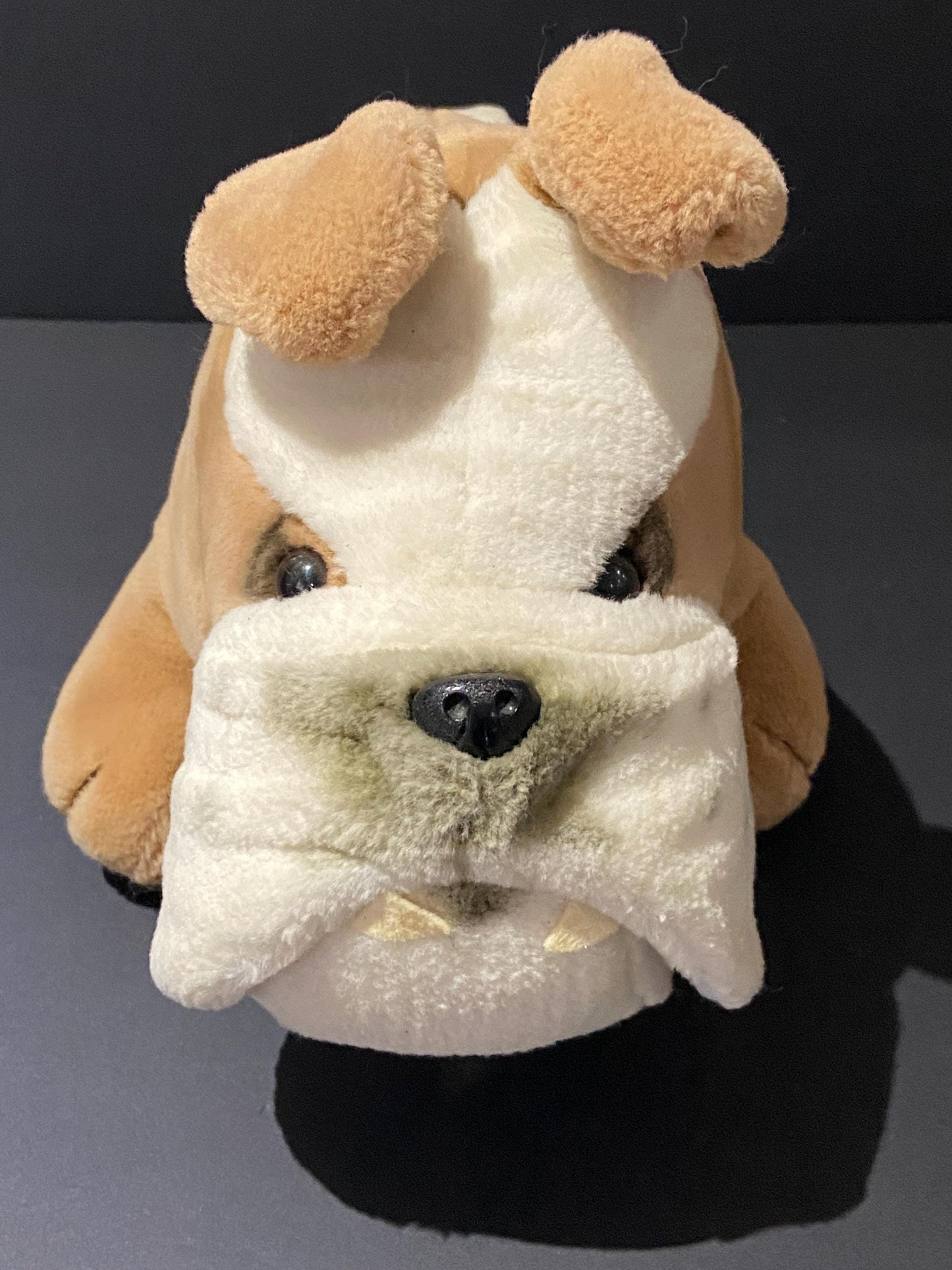 Vintage 1984 R. Dakin Co. Tough Guy Bulldog  Plush Toy 13 Inch
