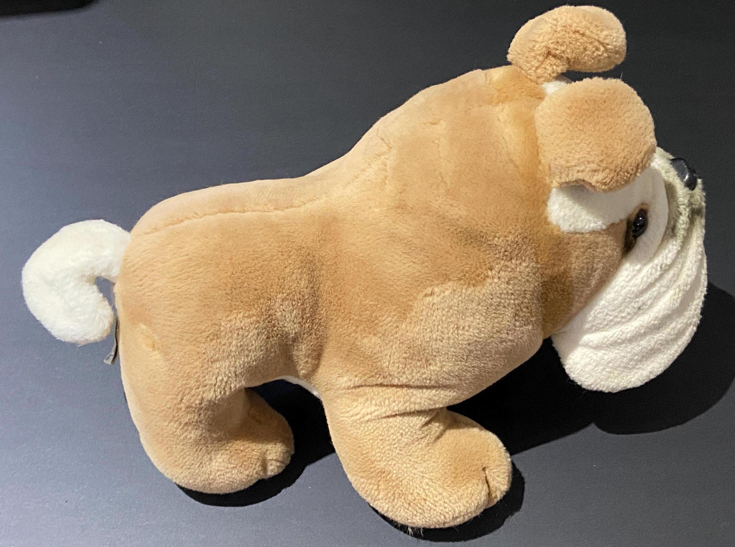 Vintage 1984 R. Dakin Co. Tough Guy Bulldog  Plush Toy 13 Inch