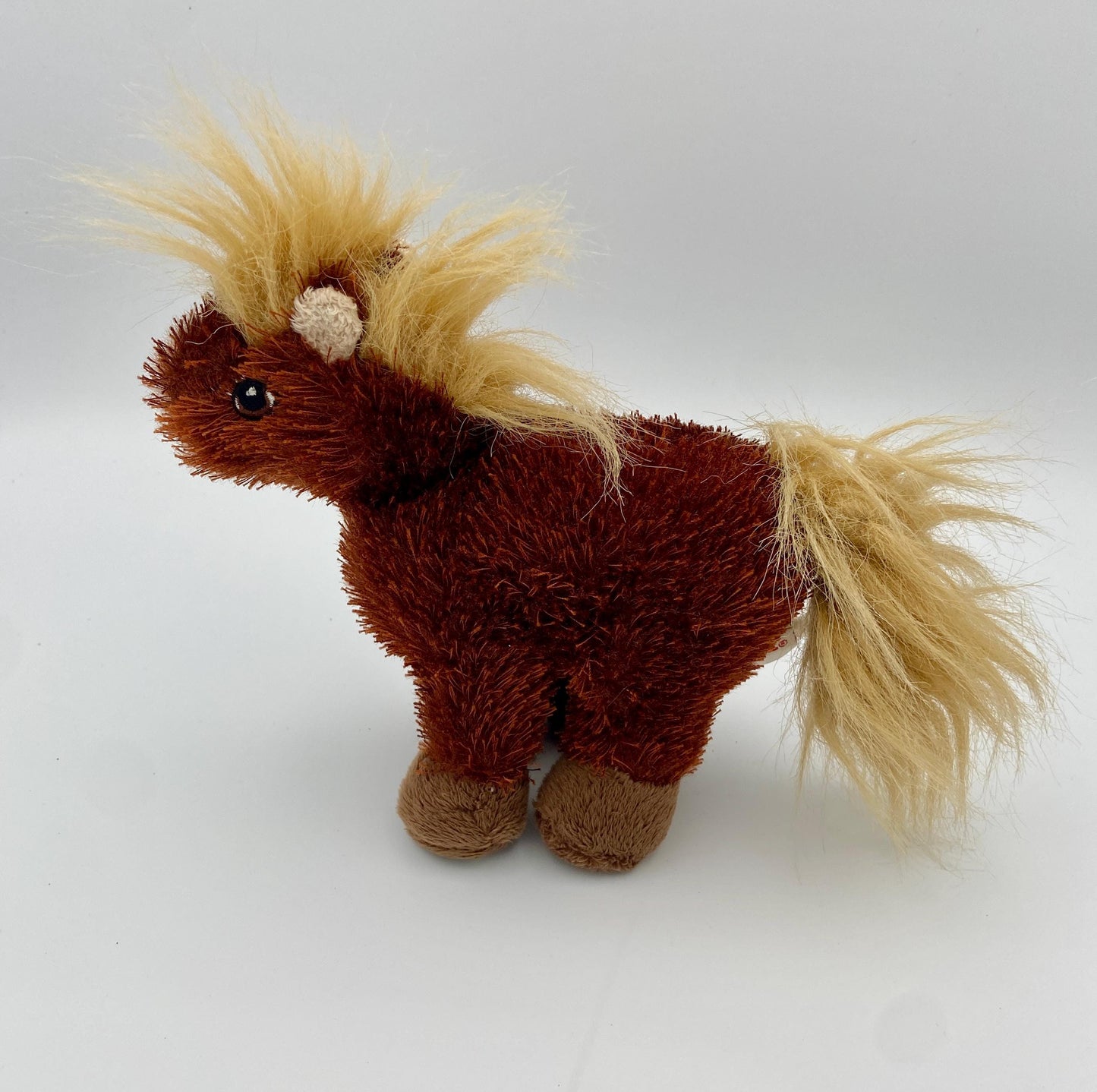 Vintage Ganz Webkinz - 7 Inch Lil Kinz Horse HS 103 Retired (No code)