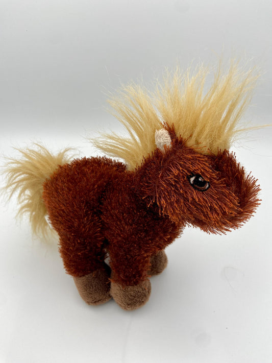 Vintage Ganz Webkinz - 7 Inch Lil Kinz Horse HS 103 Retired (No code)