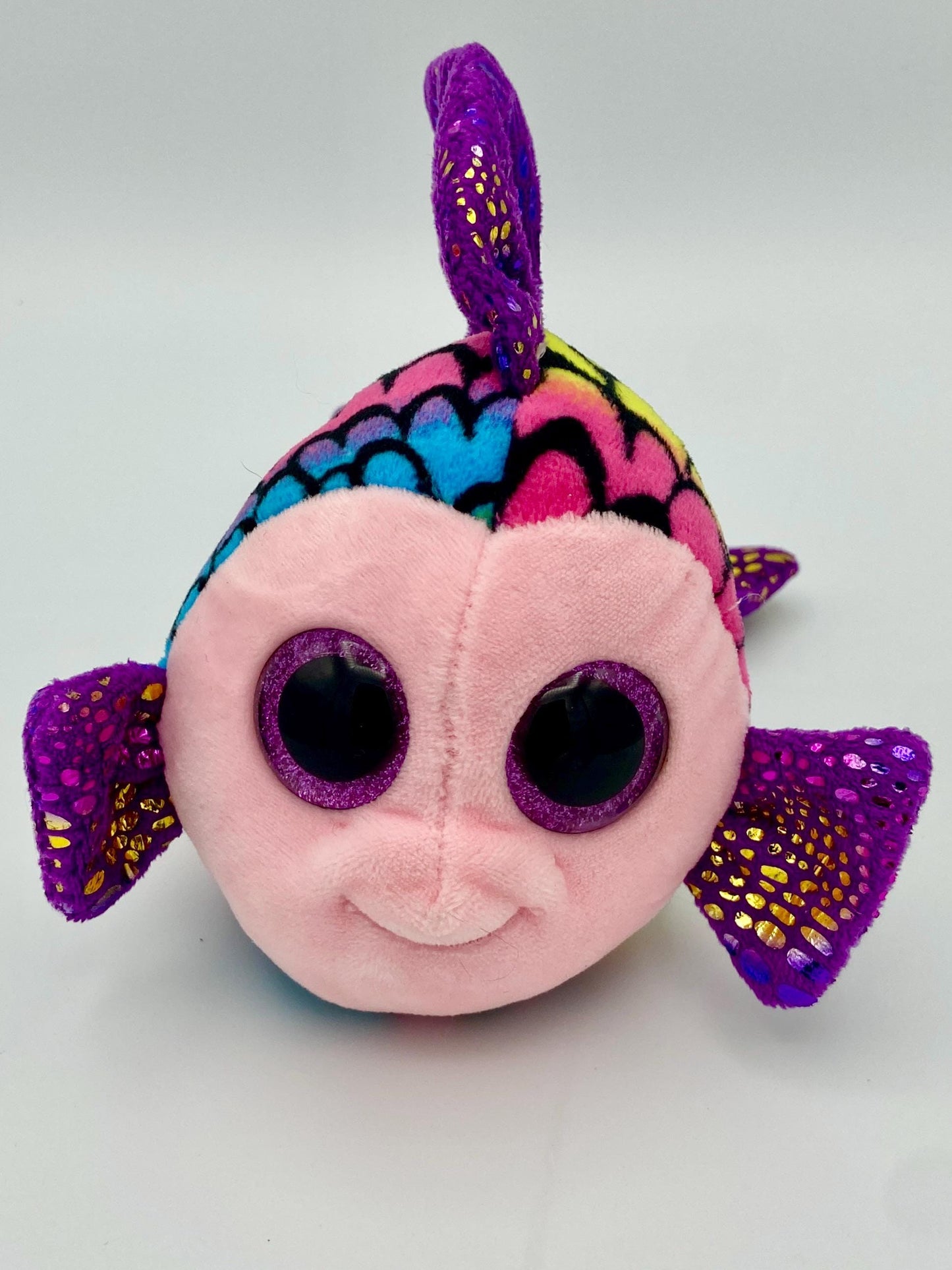 Ty Beanie Boo "Flippy" the Rainbow Fish 6 Inch Hand Picked