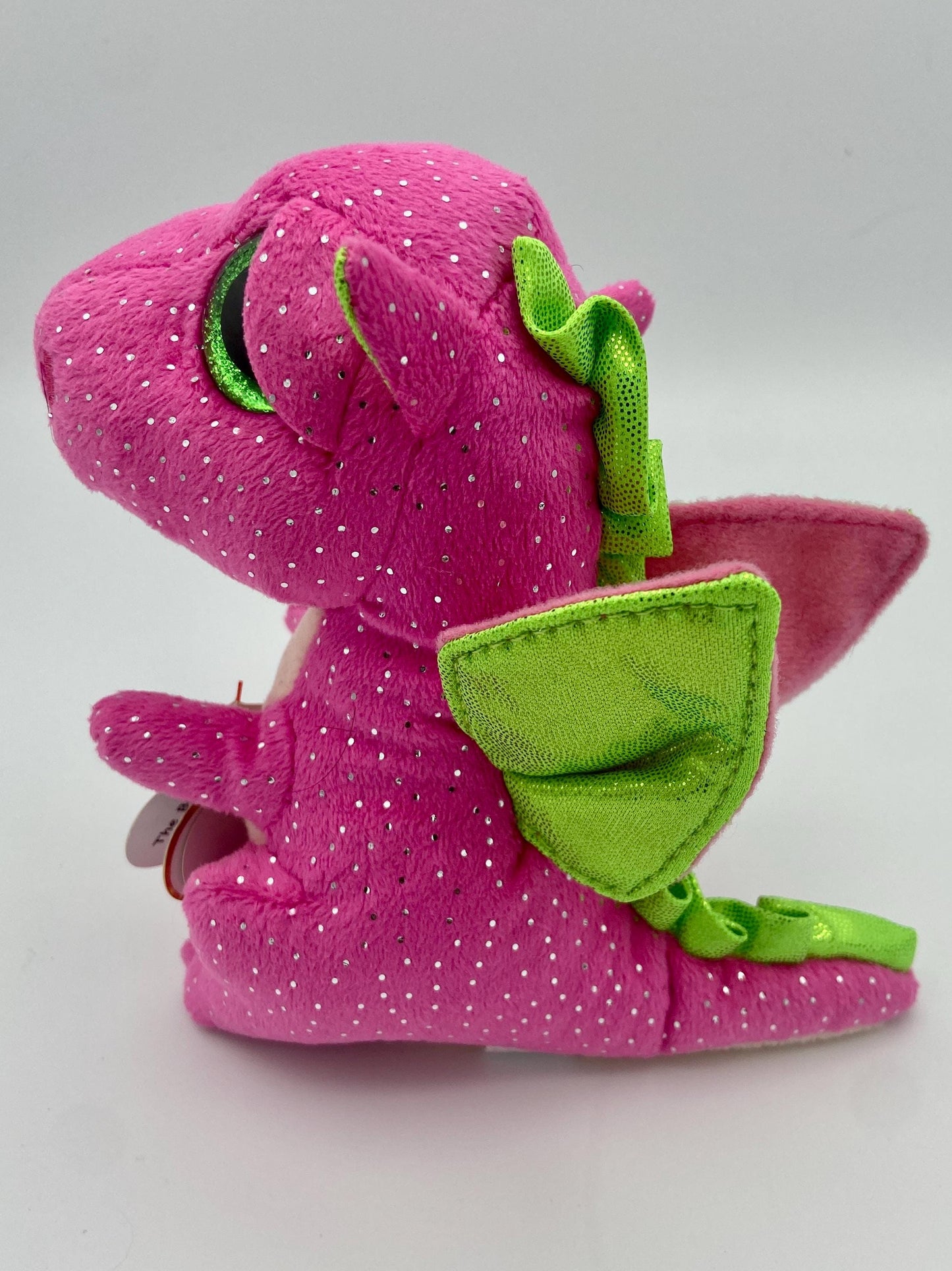 Ty Beanie Boos DARLA the Pink Dragon (6 Inch) Plush Hand Picked with Tag