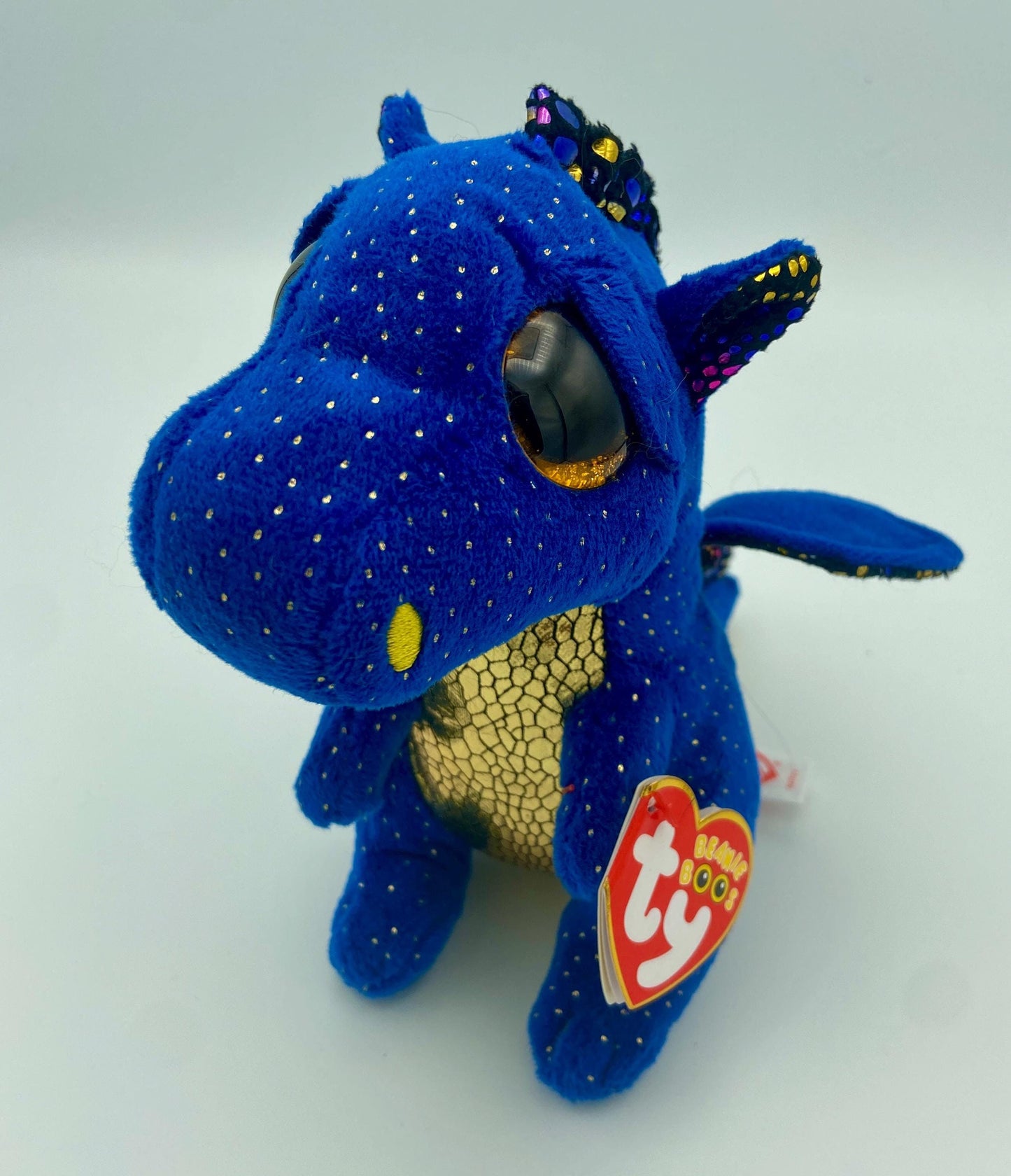 Beanie Babies Collection Saffire the Dragon 6 Inch Hand Picked (with tag)