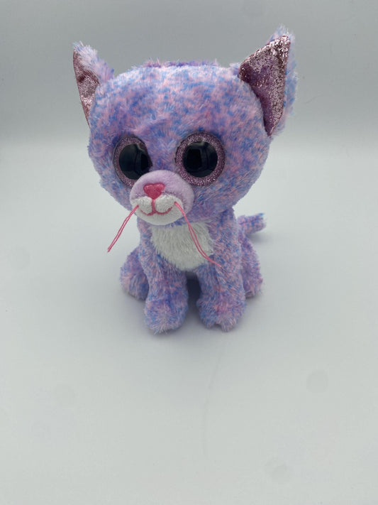 Ty Silk Beanie “Cassidy” the Speckled Cat 6 Inch 2021 (No Hang Tag)