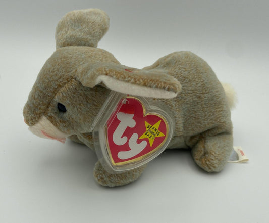 Vintage 1998 TY Beanie Baby Nibbly The Bunny with Tag