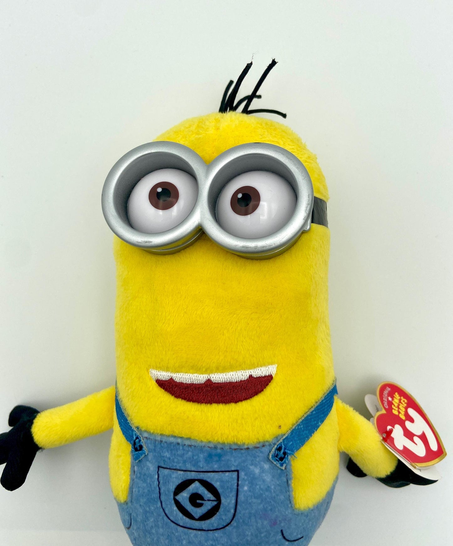 Ty Beanie Babies Despicable Me 3 Tim the Minion Stuffed Plush Toy 8 Inch 2017 Rare - New with Tags