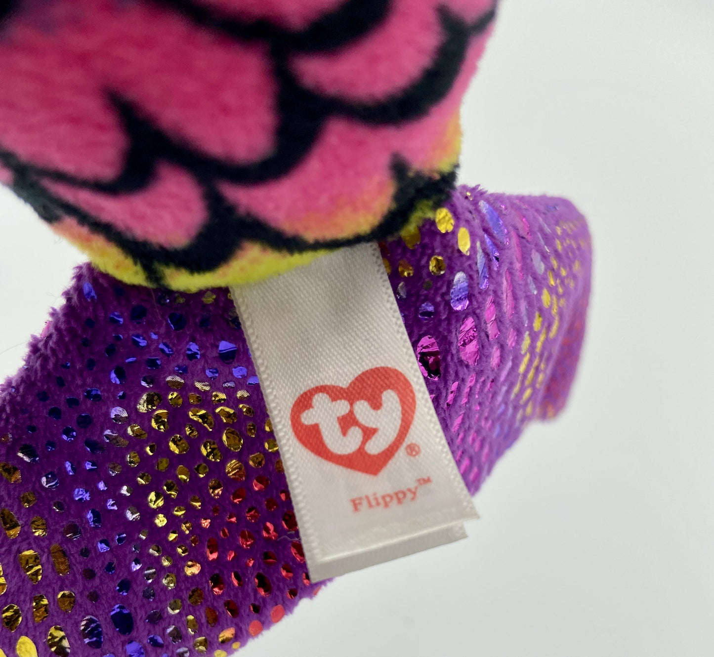 Ty Beanie Boo "Flippy" the Rainbow Fish 6 Inch Hand Picked