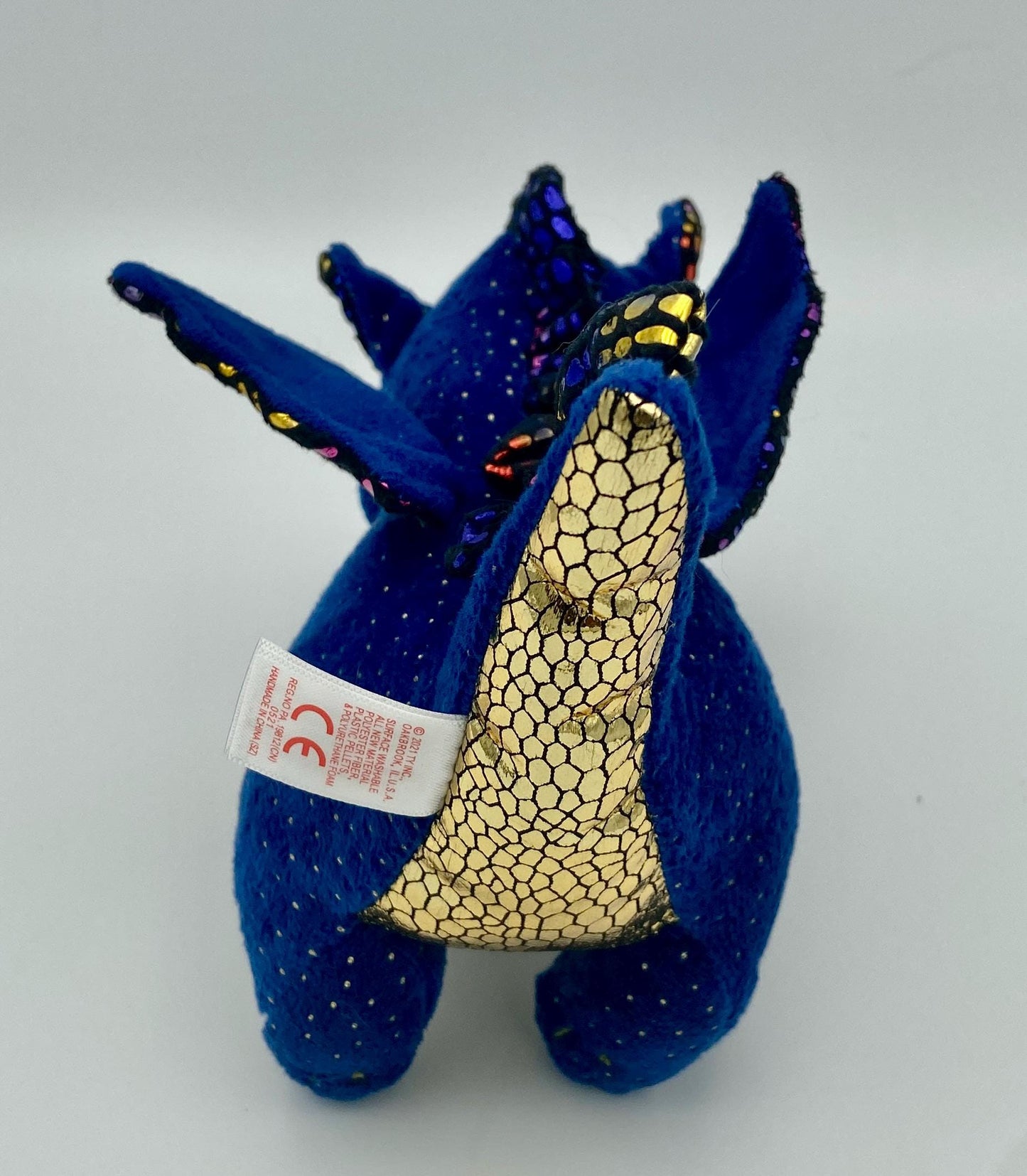 Beanie Babies Collection Saffire the Dragon 6 Inch Hand Picked (with tag)