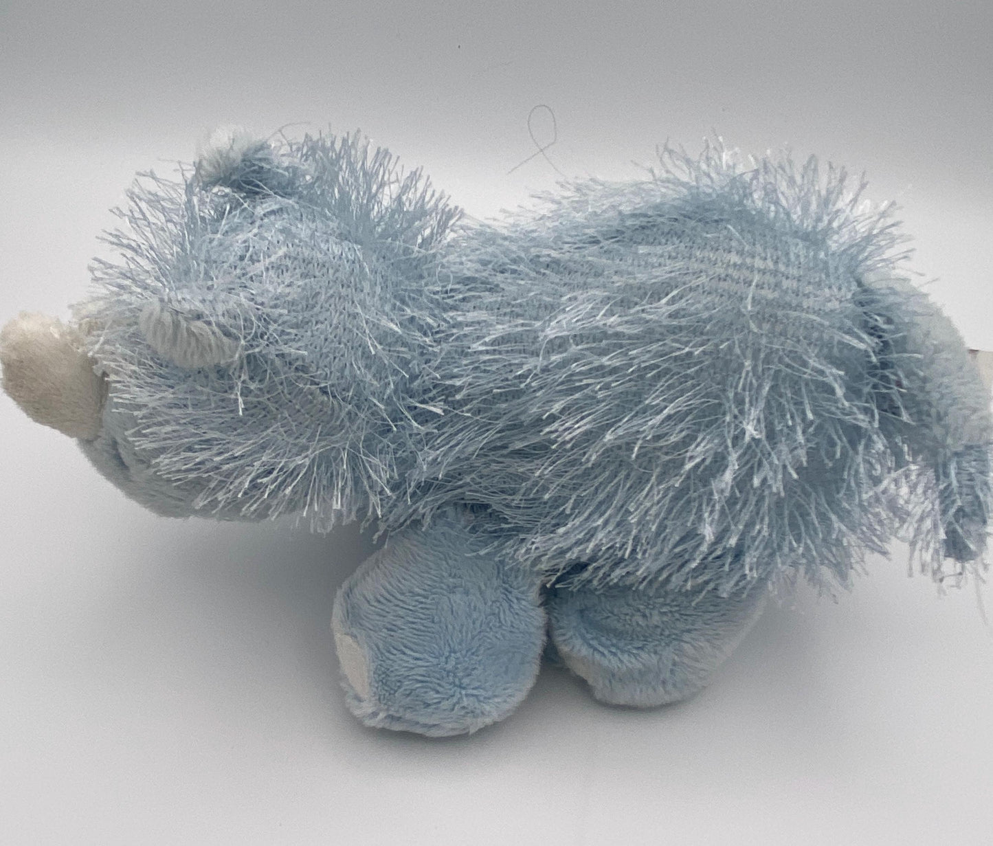Ganz Webkinz Blue Rhino HM196 10 Inch Plush Stuffed Animal Toy (No Code)