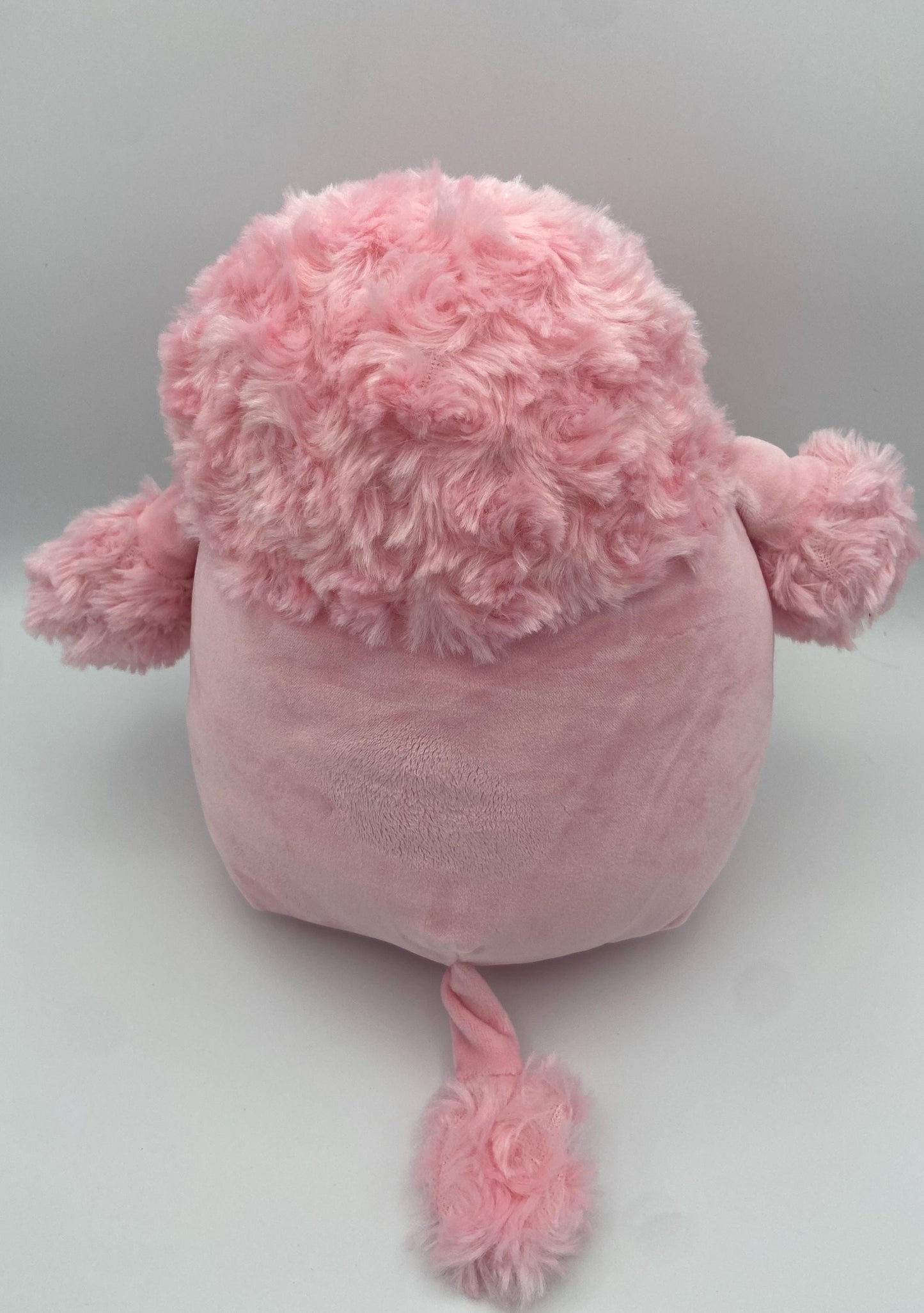 Squishmallows Kelly the Pink Poodle with Embroidered Hearts 10 Inch Plush Toy