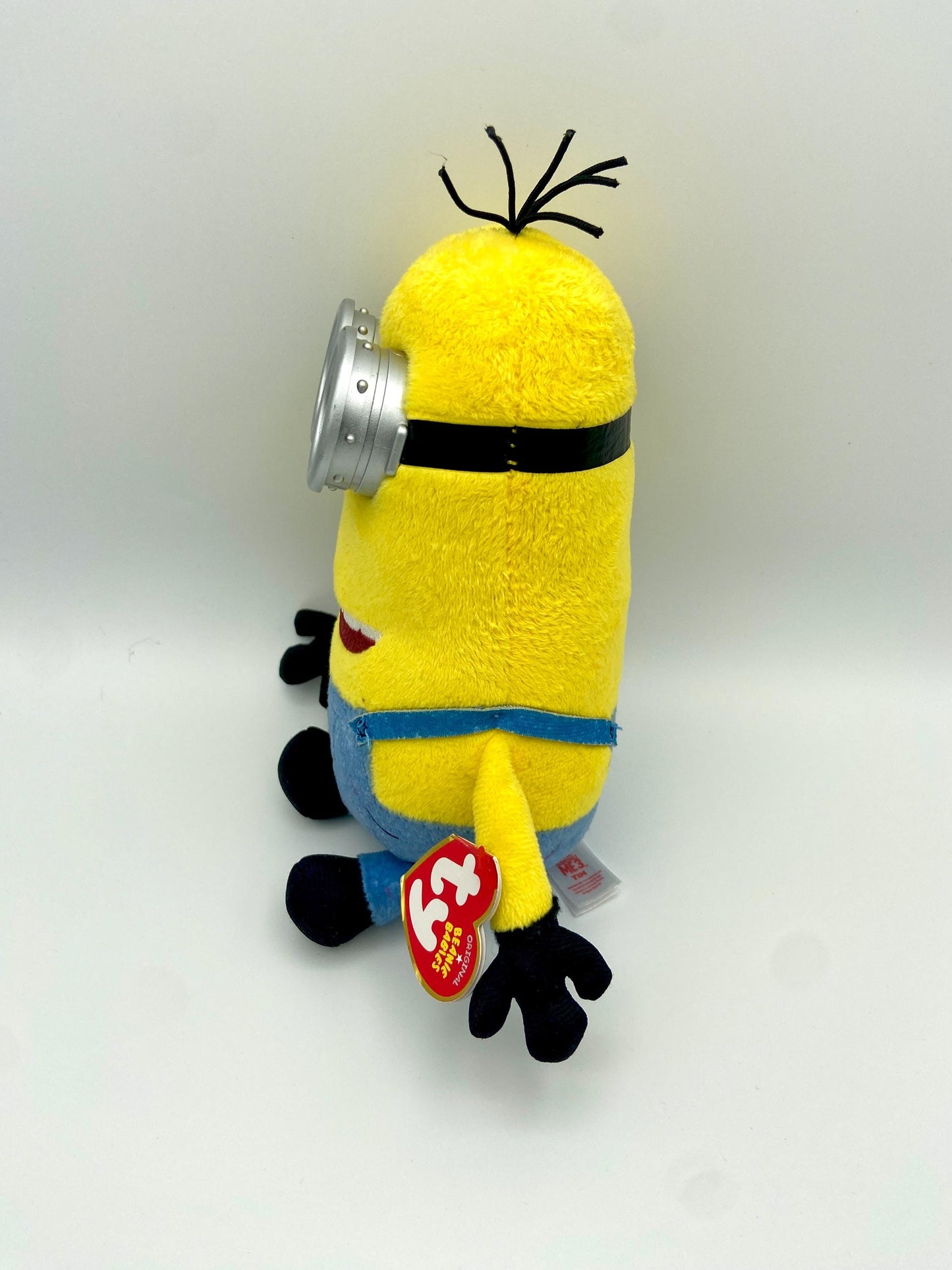 Ty Beanie Babies Despicable Me 3 Tim the Minion Stuffed Plush Toy 8 Inch 2017 Rare - New with Tags