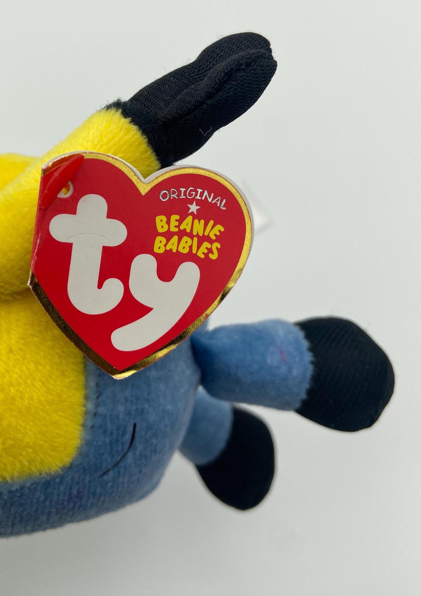 Ty Beanie Babies Despicable Me 3 Tim the Minion Stuffed Plush Toy 8 Inch 2017 Rare - New with Tags