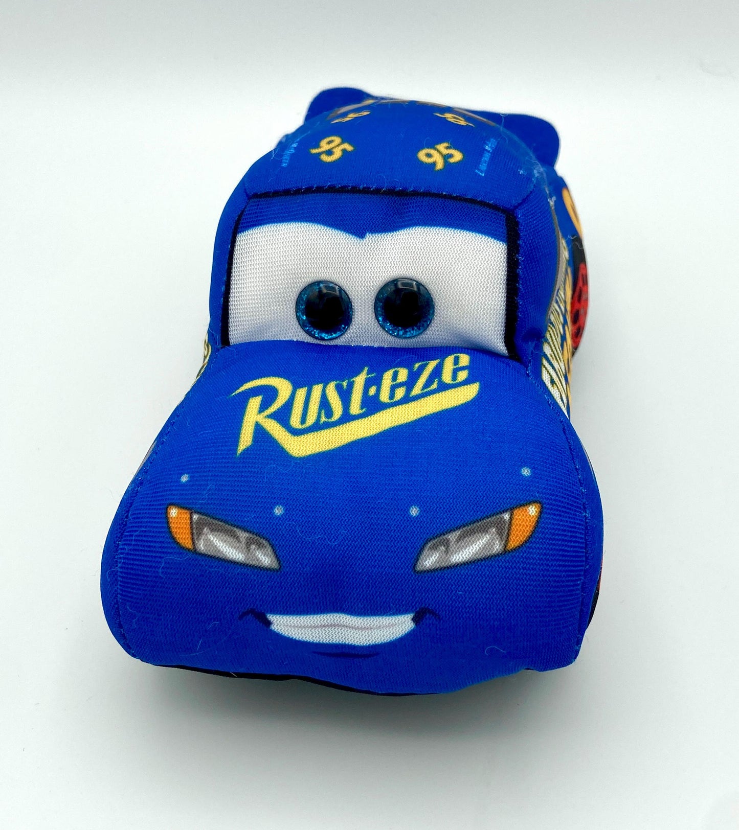 TY Sparkle Beanie Disney Cars 3 Fabulous Lightning McQueen Rust-Eze Blue Car 7 Inch Hand Picked