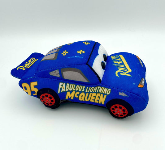 TY Sparkle Beanie Disney Cars 3 Fabulous Lightning McQueen Rust-Eze Blue Car 7 Inch Hand Picked