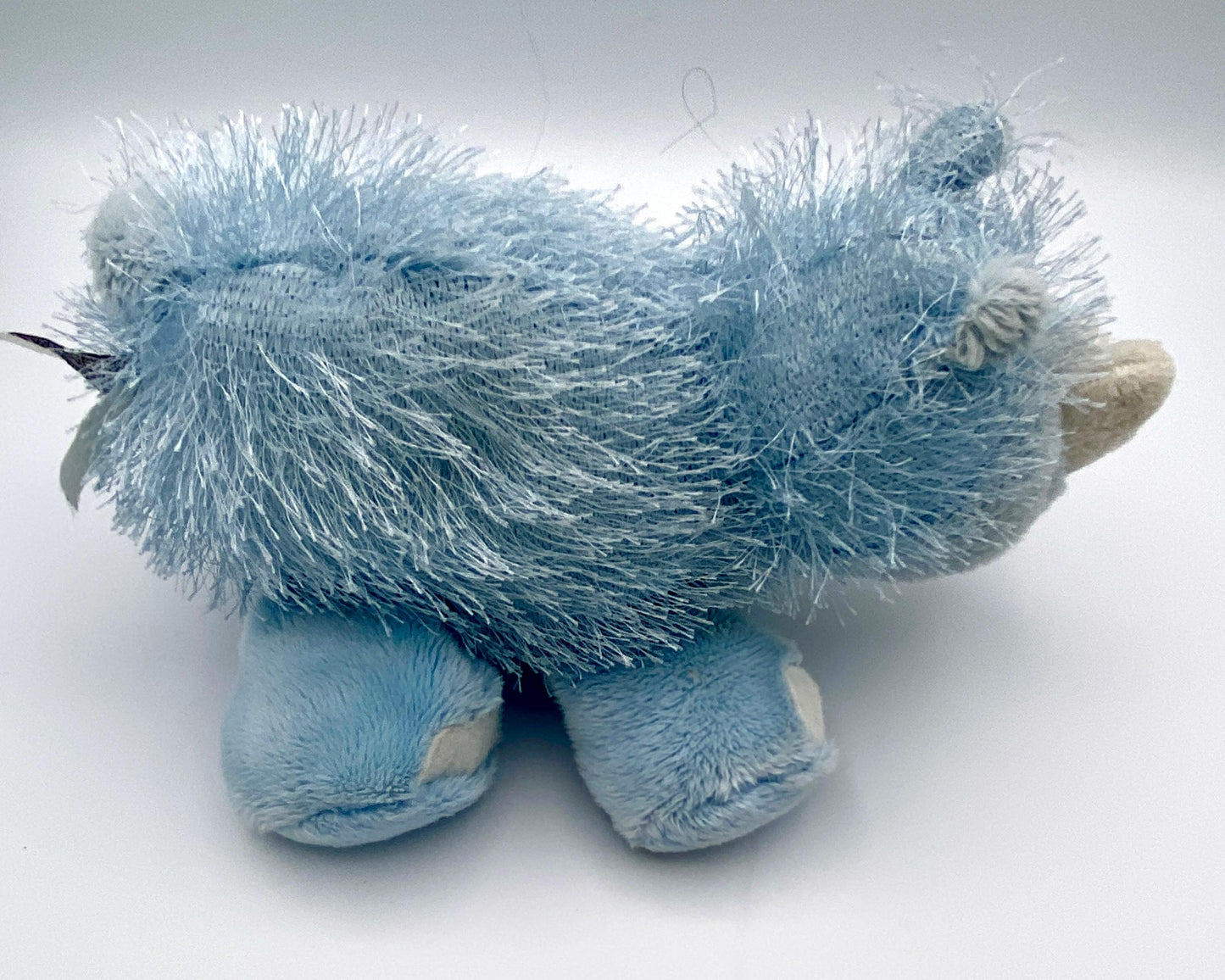 Ganz Webkinz Blue Rhino HM196 10 Inch Plush Stuffed Animal Toy (No Code)